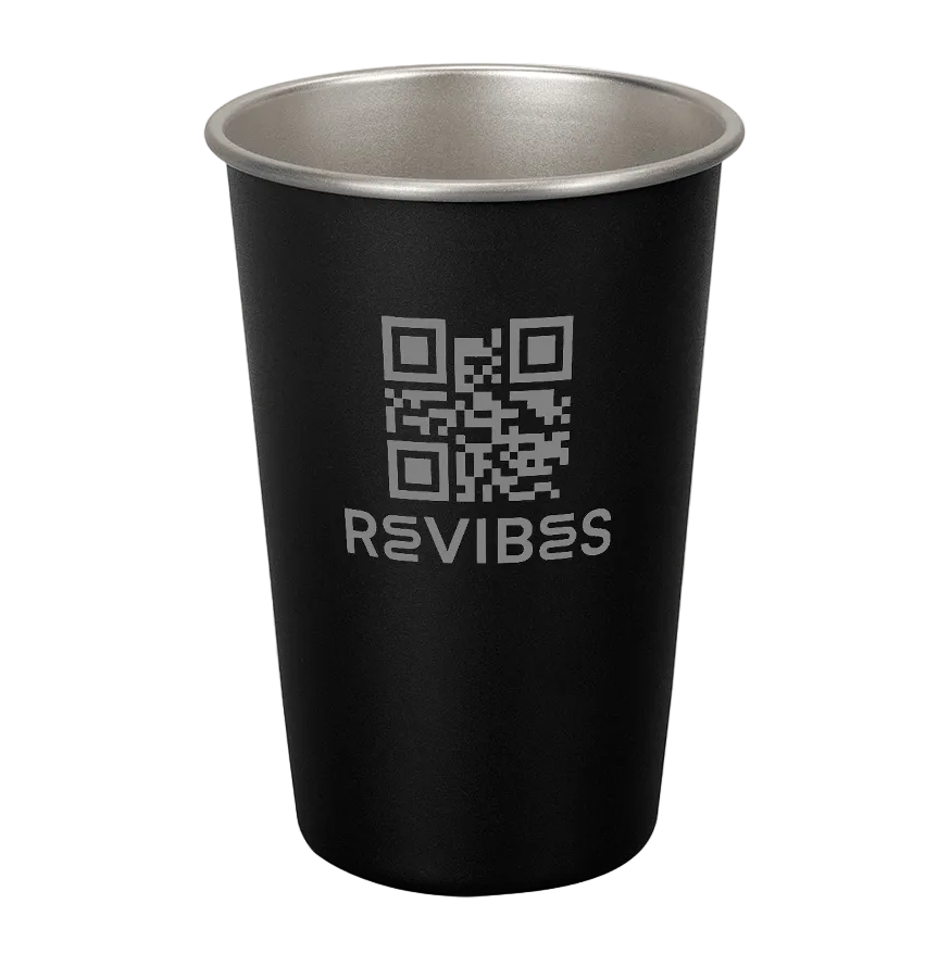 Revibes Branded Stainless Steel Tumbler - 480ml - Revibes